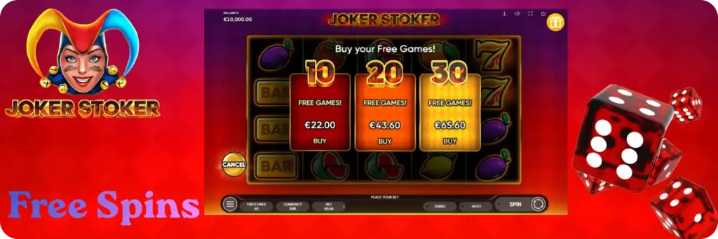 Joker Stoker Free Spins